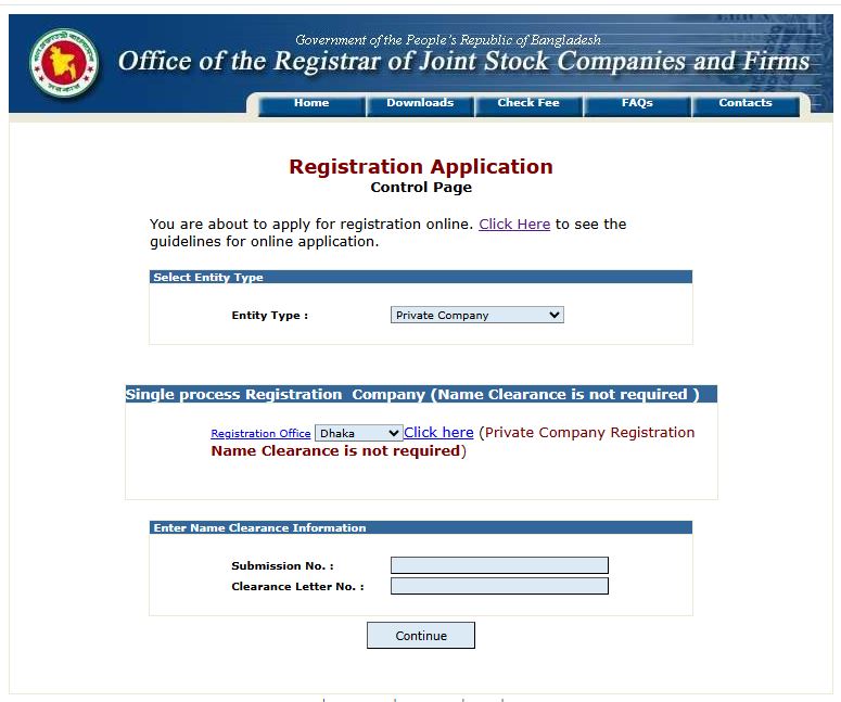 Company Registration